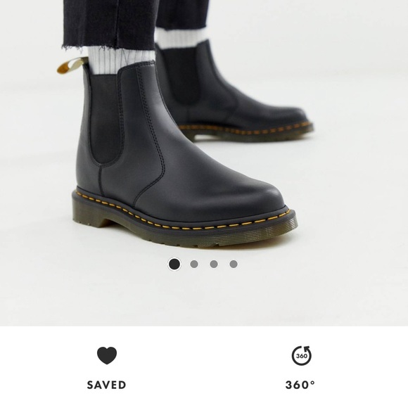 Dr.Martens Vegan 2976 Chelsea boots/black smooth